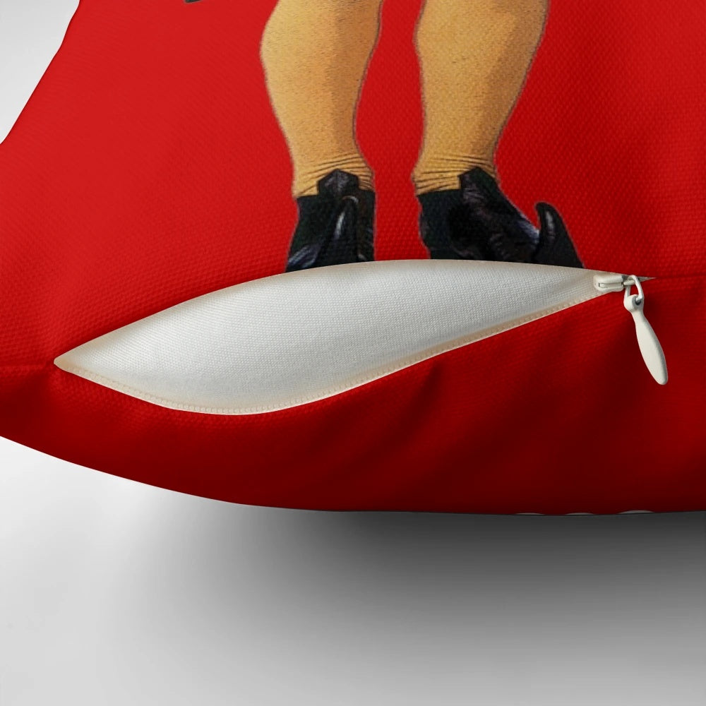 Vibrant Christmas pillow featuring Buddy the Elf character from the classic film "Elf"