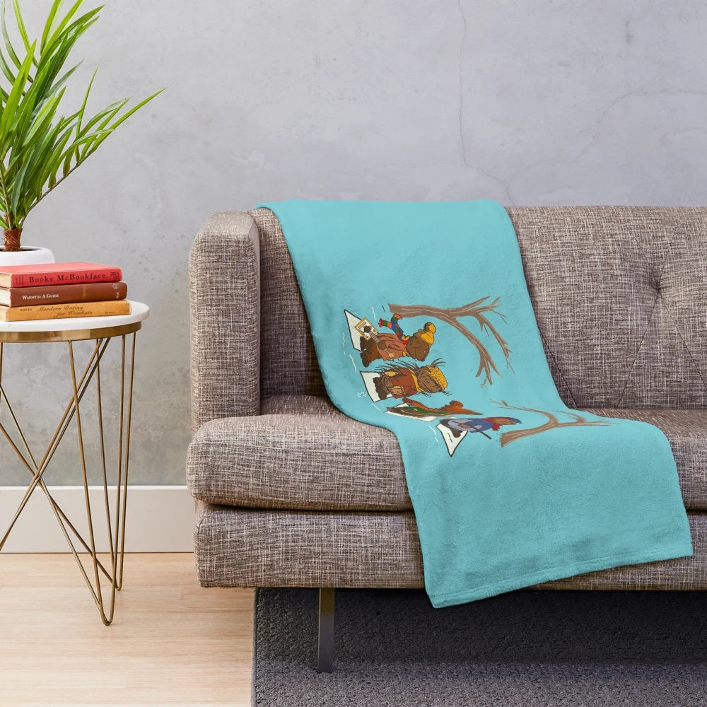 Emmet Otter's Jug-Band Christmas plush blanket