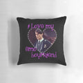 Soft and plush pillow featuring an illustration of Tom Riddle, the beloved emo boyfriend character.