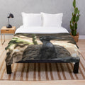 Emu Plush Blanket - Soft and Snuggly Animal-Inspired Decor