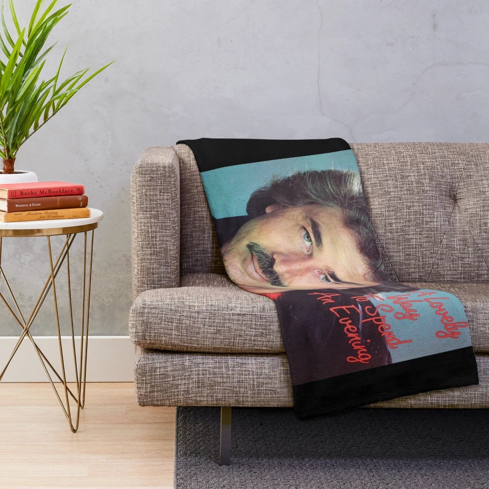 Engelbert Humperdinck inspired plush blanket