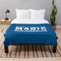 Cozy plush blanket with engineering-themed design