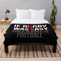 Soft and Comfortable England Rugby Plush Blanket