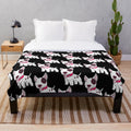 Soft and Cuddly English Bull Terrier Plush Blanket