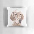 Plush English Setter (Orange Belton) Pillow with Soft, High-Quality Fabric