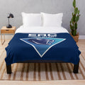 ERC Ingolstadt hockey team inspired plush blanket