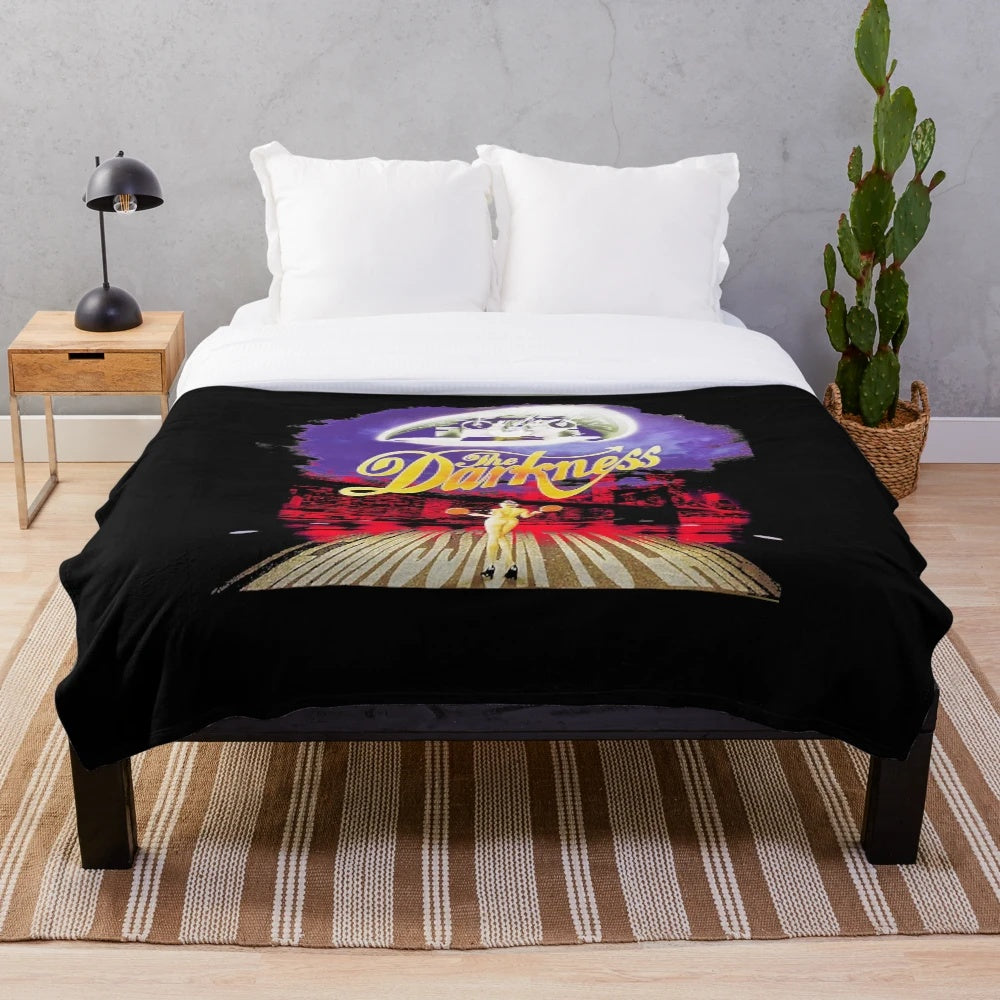 The Darkness Band Inspired Essential Plush Blanket