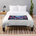 EUBCS men's Badflower inspired ultra-soft plush blanket