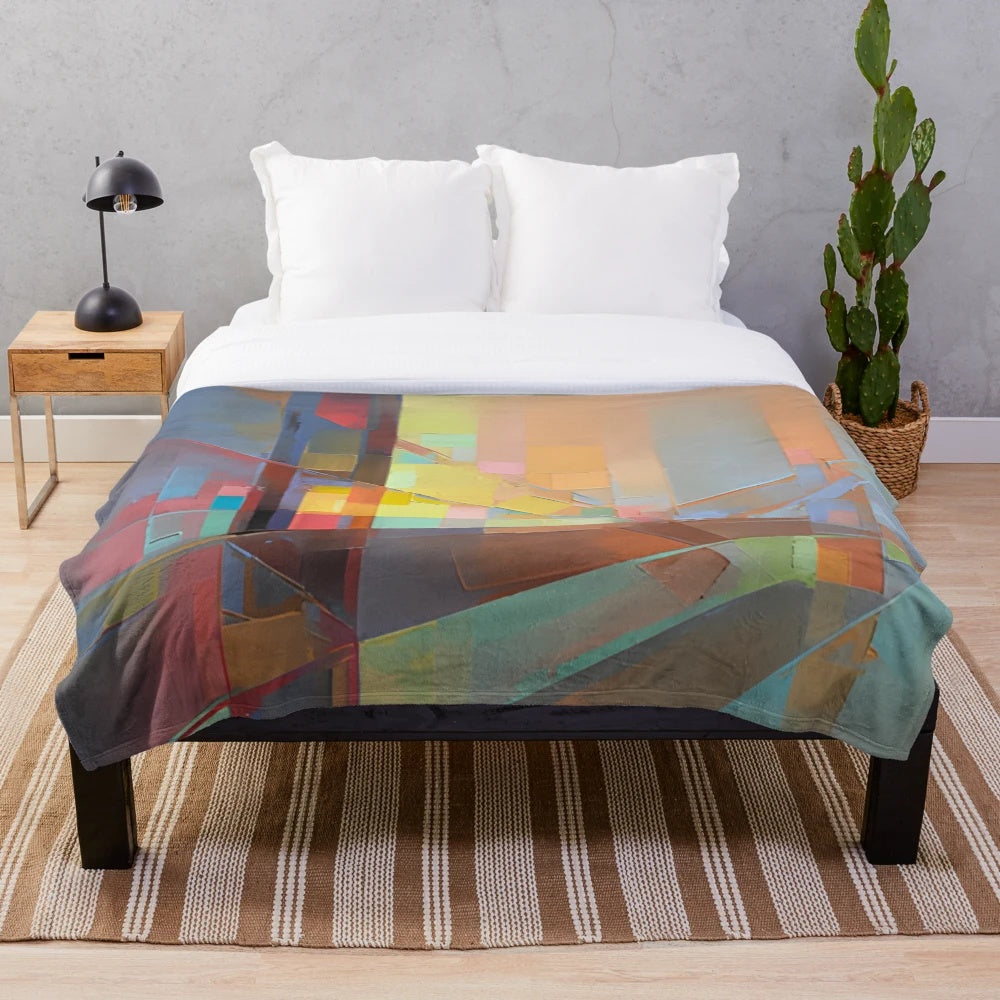 Everything I Wanted" plush blanket with Billie Eilish inspired design
