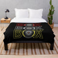 Soft and Warm F1 Themed Plush Blanket