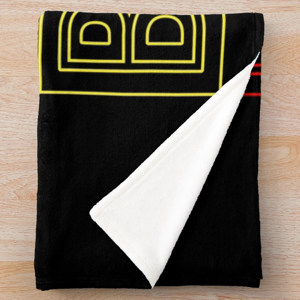 Soft and Warm F1 Themed Plush Blanket