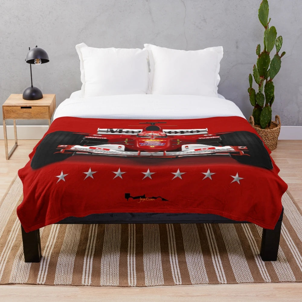 F2004 7 Champion Stars Plush Blanket