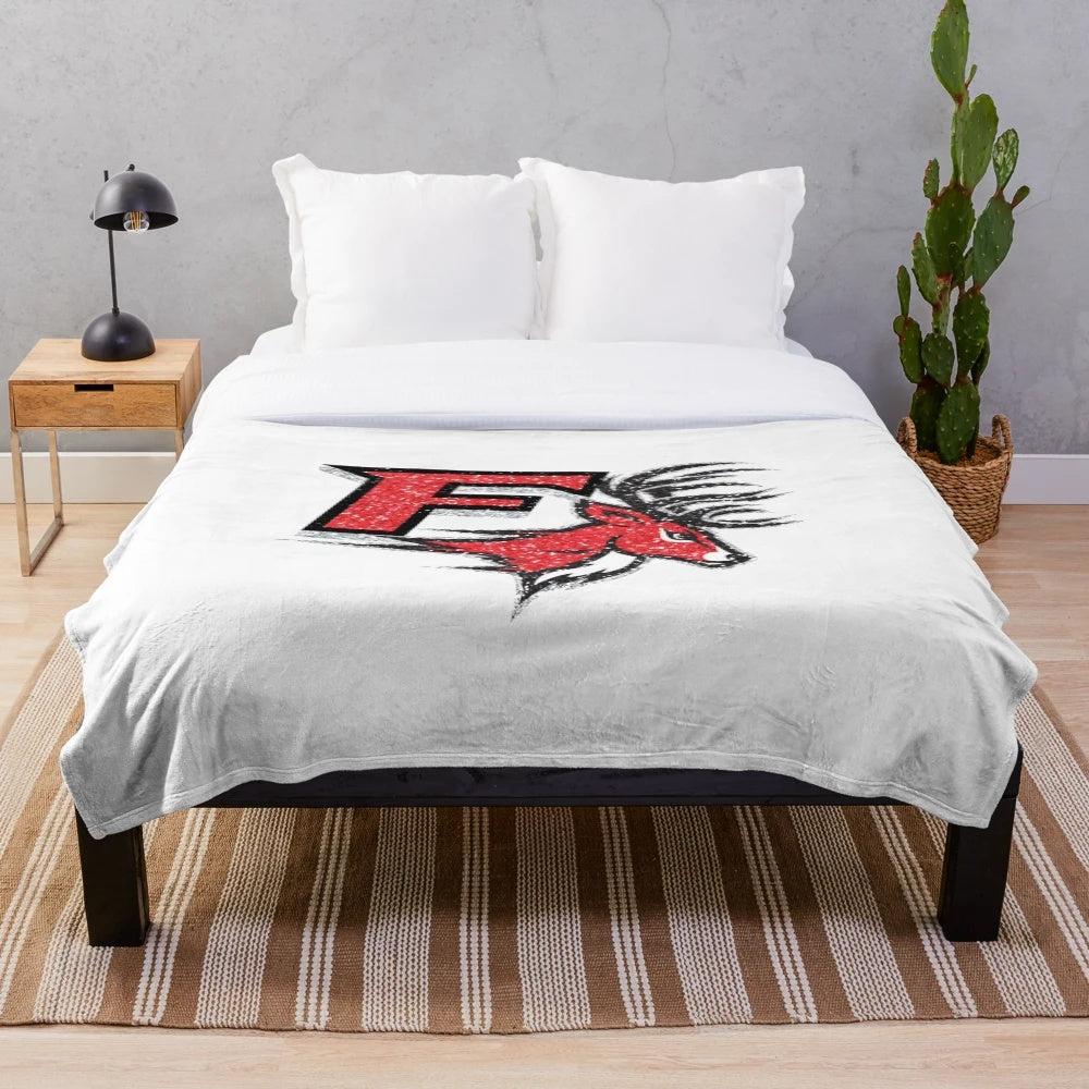 Fairfield University Inspired Plush Blanket