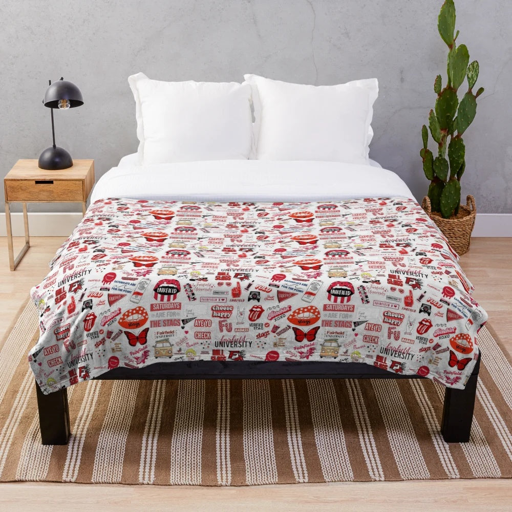 Fairfield University Plush Blanket