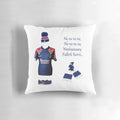 Falkirk FC-inspired sports pillow for home decor