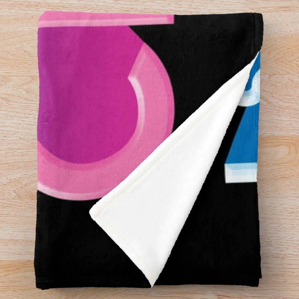 Fall guys slime climb plush blanket