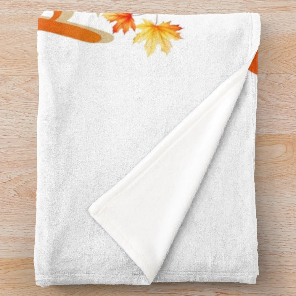 Fall Plush Blanket for Cozy Autumn Style