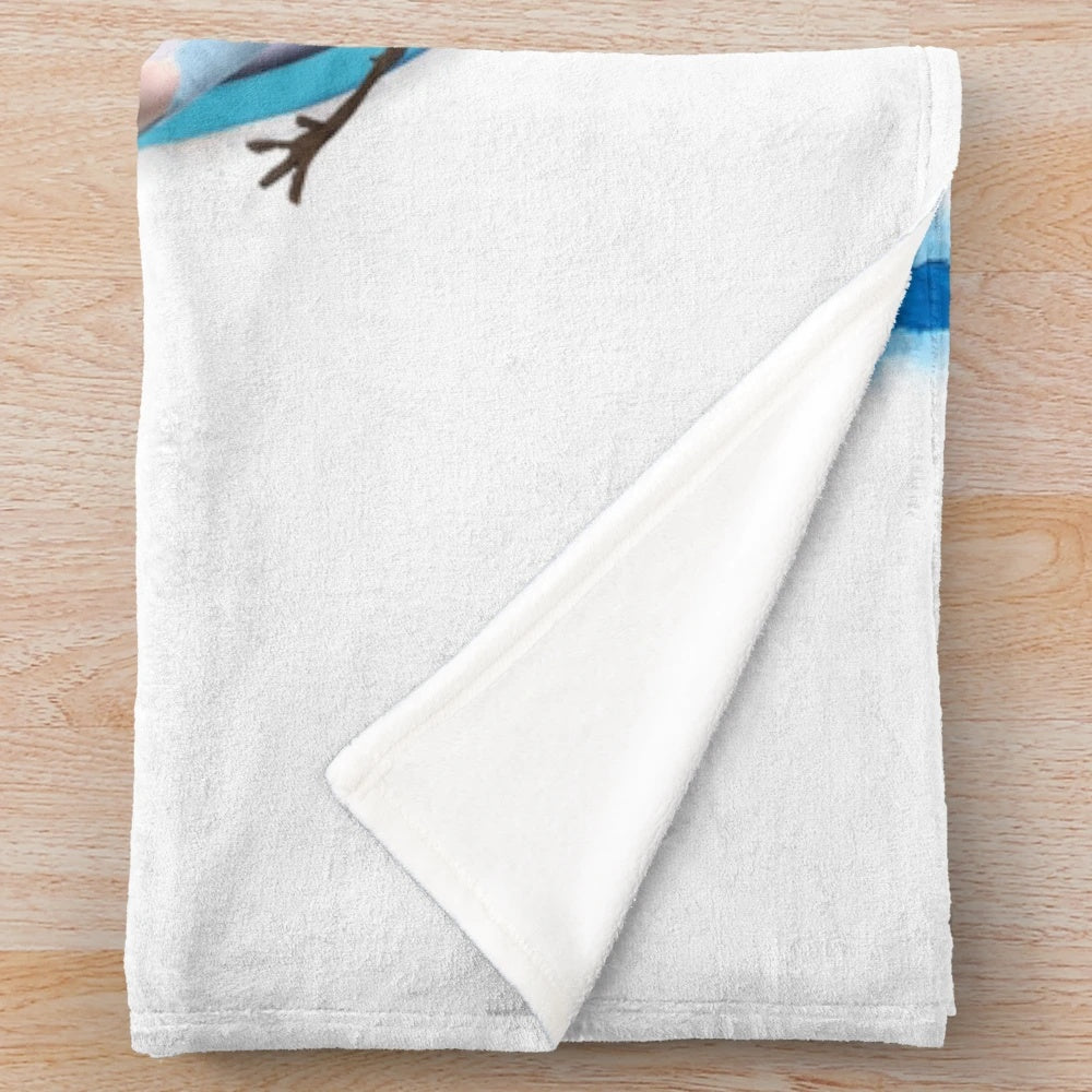 Family Humor Plush Blanket featuring Frozen characters