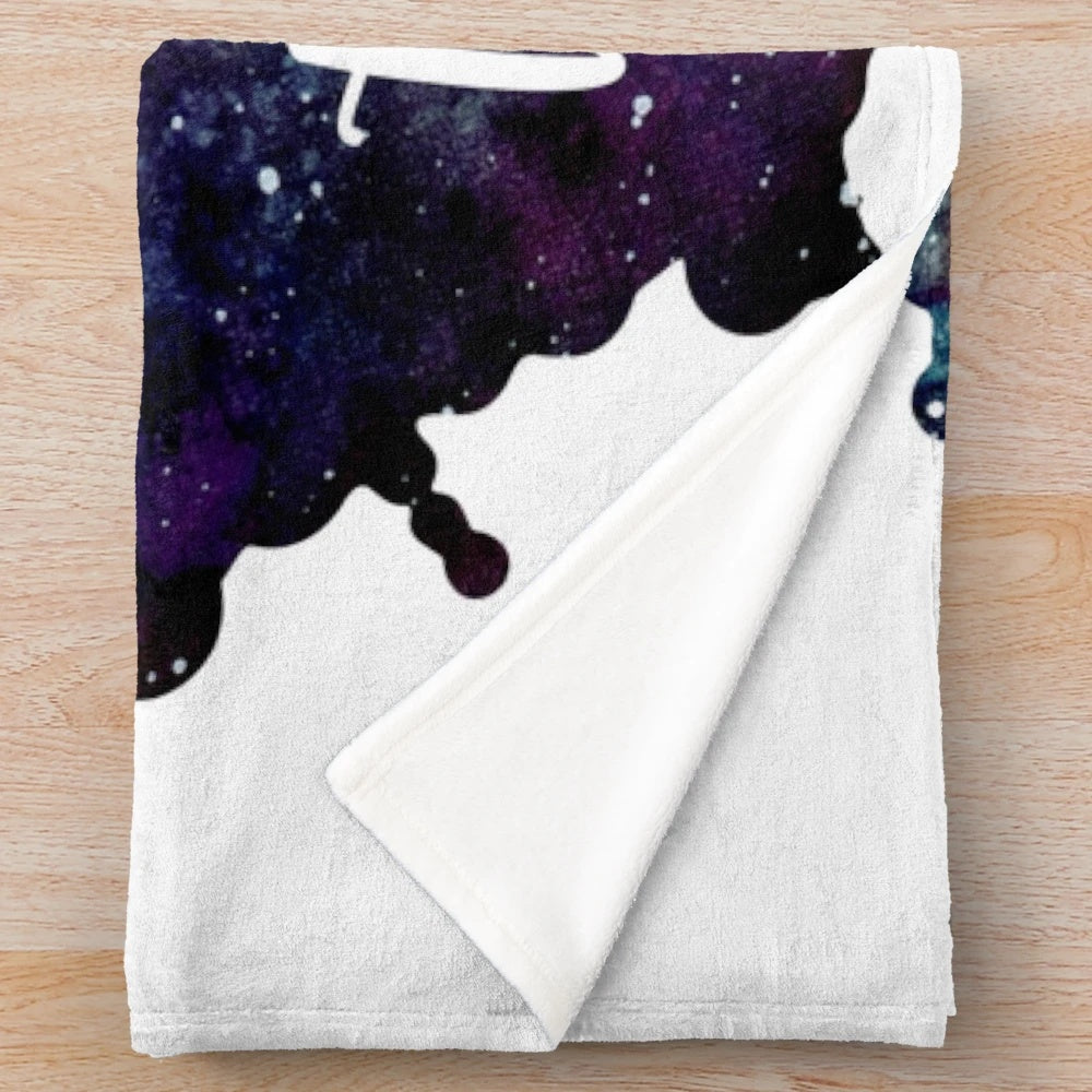 Throne of Glass inspired plush blanket for fantasy book lovers