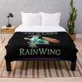 Soft and Cuddly Fantasy Dragon Plush Blanket Inspired by Wings of Fire Series