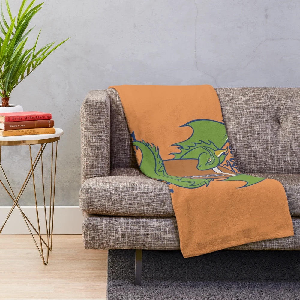 Fantasy Football Dragon Plush Blanket