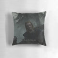 Fantasy gaming pillow with Skyrim and Morrowind inspired design