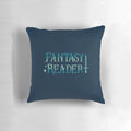 Soft, plush fantasy-themed reader pillow for book lovers and avid readers