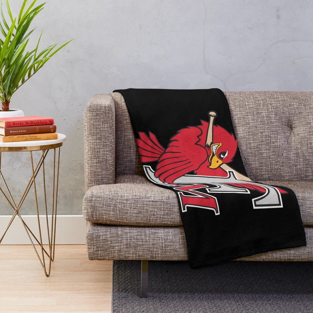 Fargo Moorhead RedhawksBrand Inspired Plush Blanket