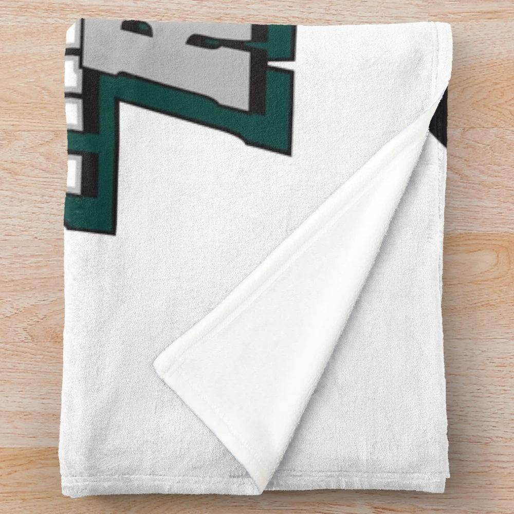 Farmingdale State Rams plush blanket with team logo