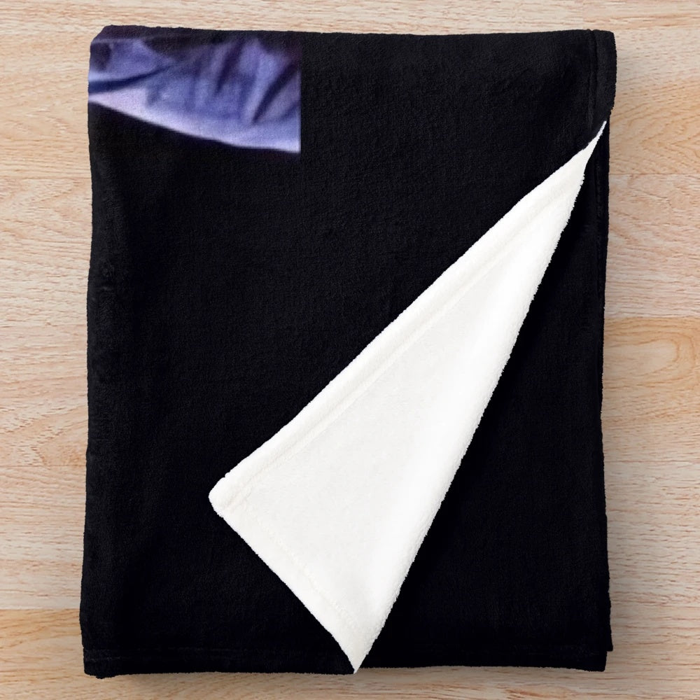 Soft, plush blanket with FBI-inspired design