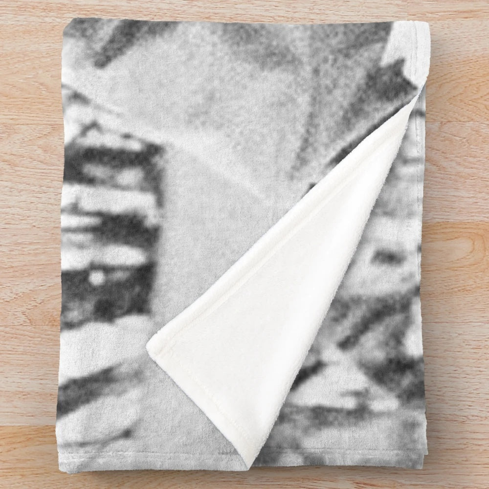 FBI Minds" Inspired Gray Plush Blanket