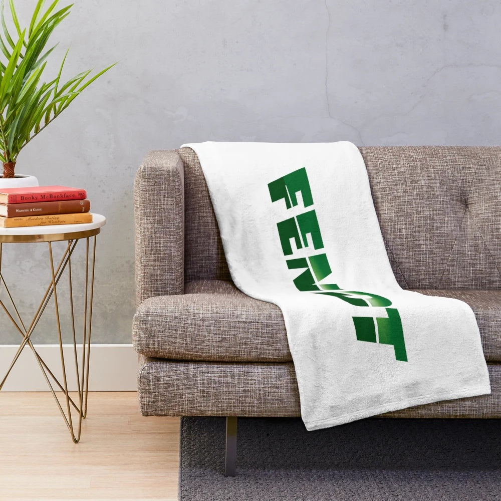 Fendt Plush Blanket - Soft and Warm Throw Blanket for Fendt Tractor Fans