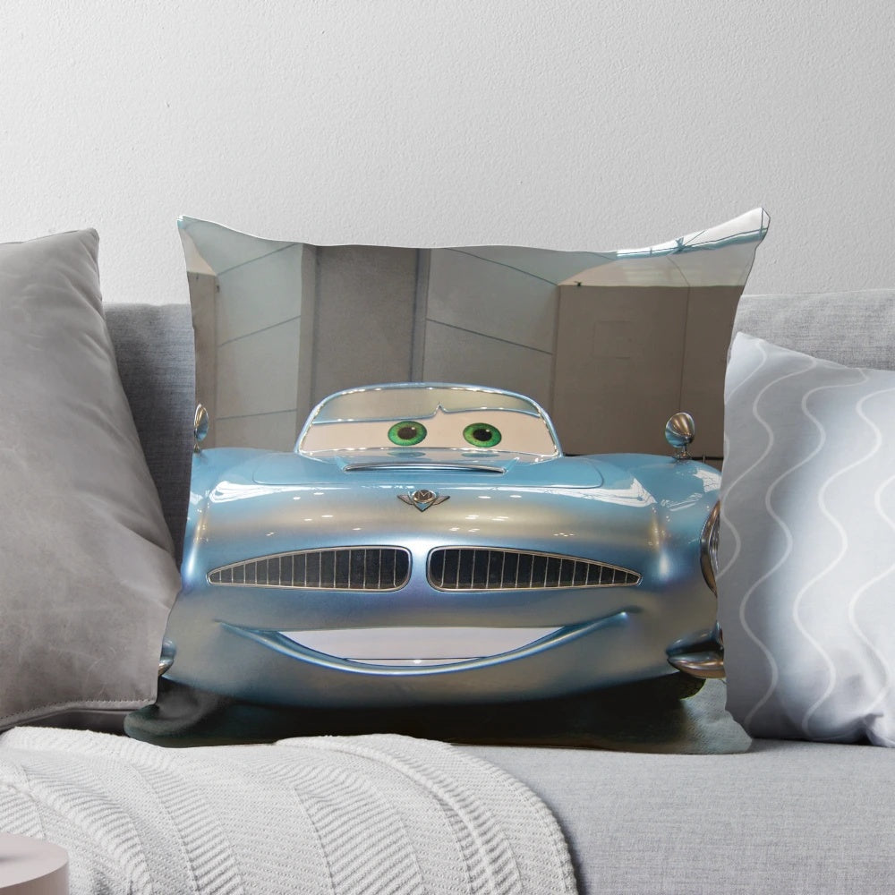 Soft and plush Finn McMissile pillow from the Pixar movie Cars 2