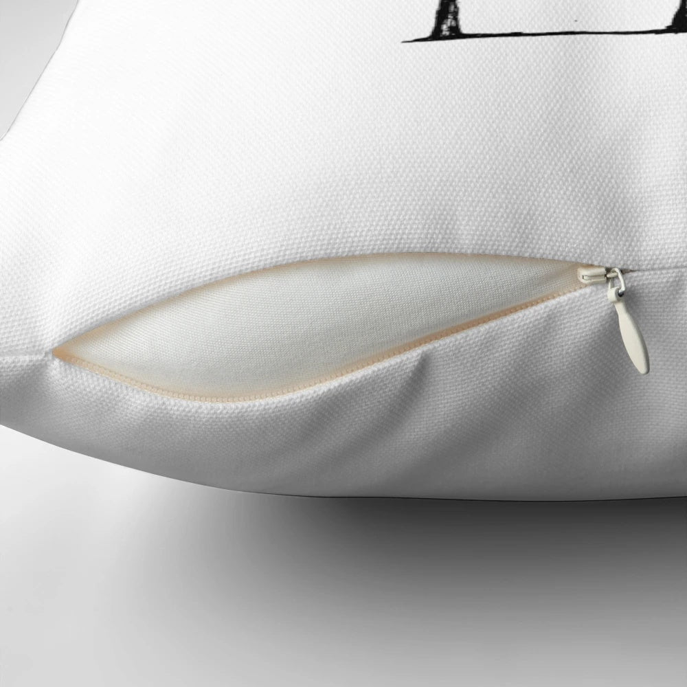 Soft, plush fir pillow with a design inspired by the serene Sierra Nevada mountains.