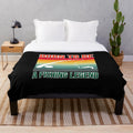 Fishing themed plush blanket with "Born to Be a Fishing Legend" text
