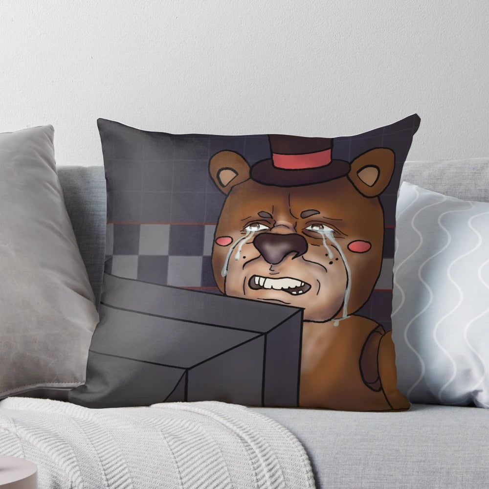 Soft Toy Freddy Fazbear plush pillow for FNAF fans
