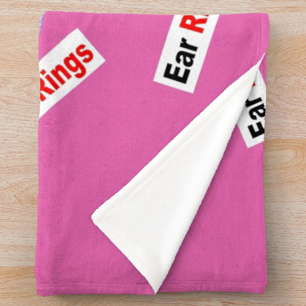 Soft and cuddly flamingo-themed plush blanket