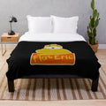 Flat Eric Plush Blanket for Music Enthusiasts