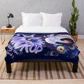 FNAF Security Breach Plush Blanket featuring Sun and Moon design