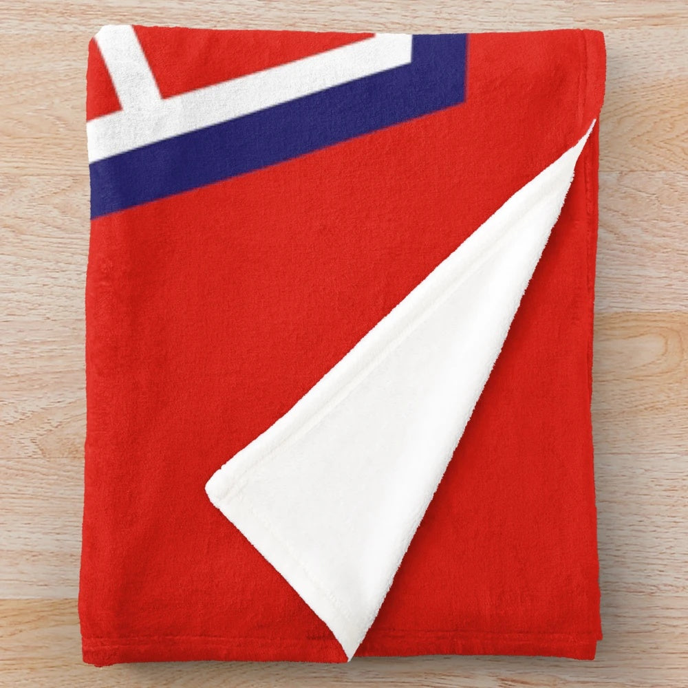 Plush football-themed blanket for sports fans