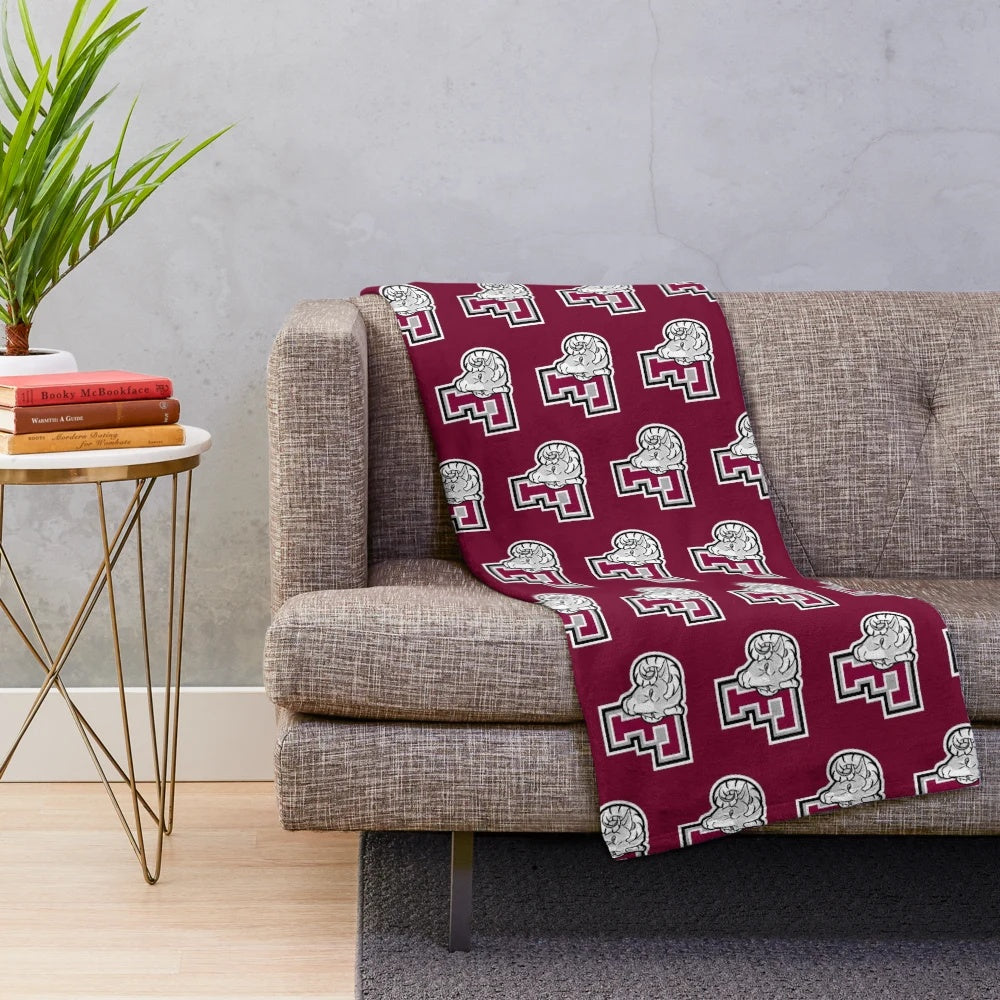 Fordham Rams plush blanket with soft, comfortable fabric