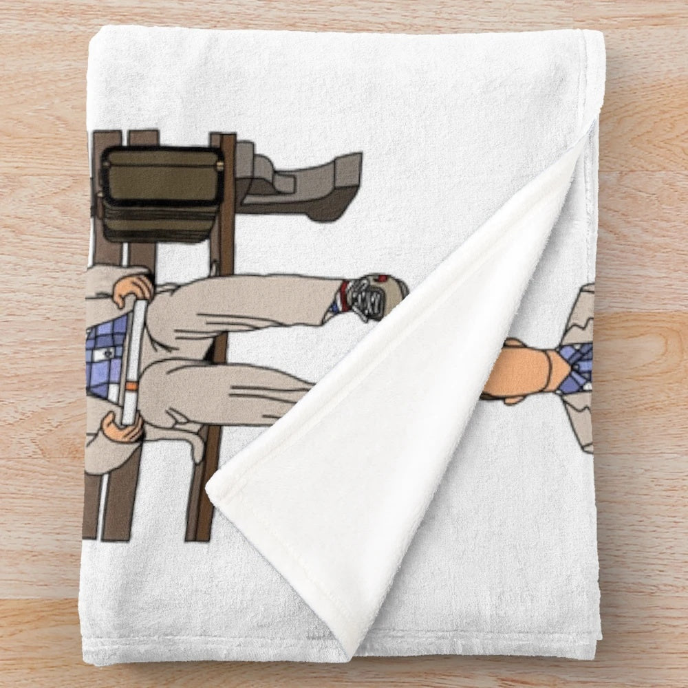 Forrest Gump plush blanket