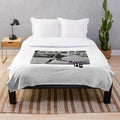 Frances Ha Plush Blanket featuring a cozy design for movie and literature enthusiasts