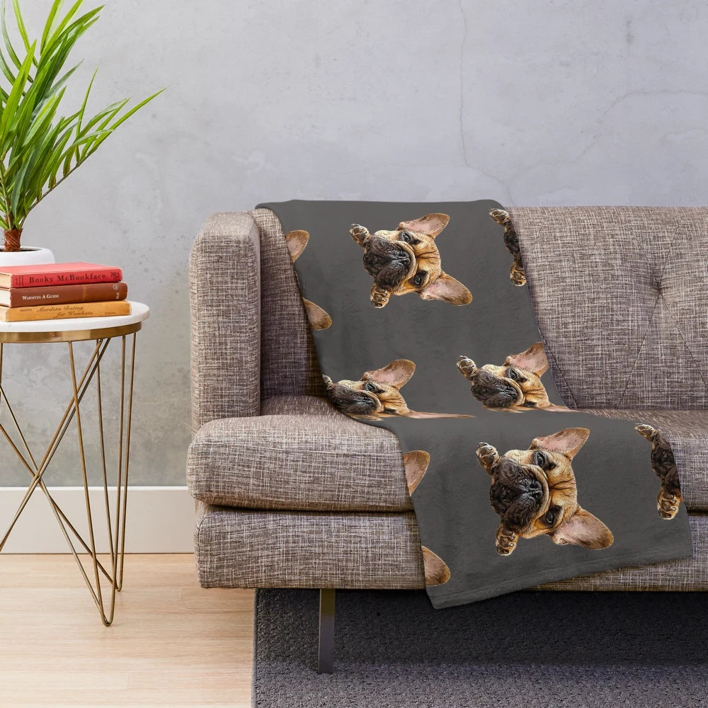 French Bulldog Plush Blanket