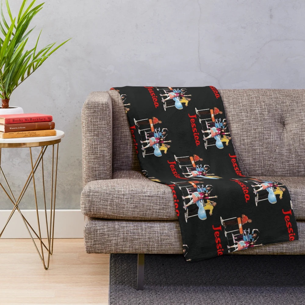 Fresh Beat Band-inspired plush blanket for kids