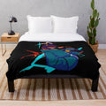 Friday Night Funkin' Whitty character plush blanket
