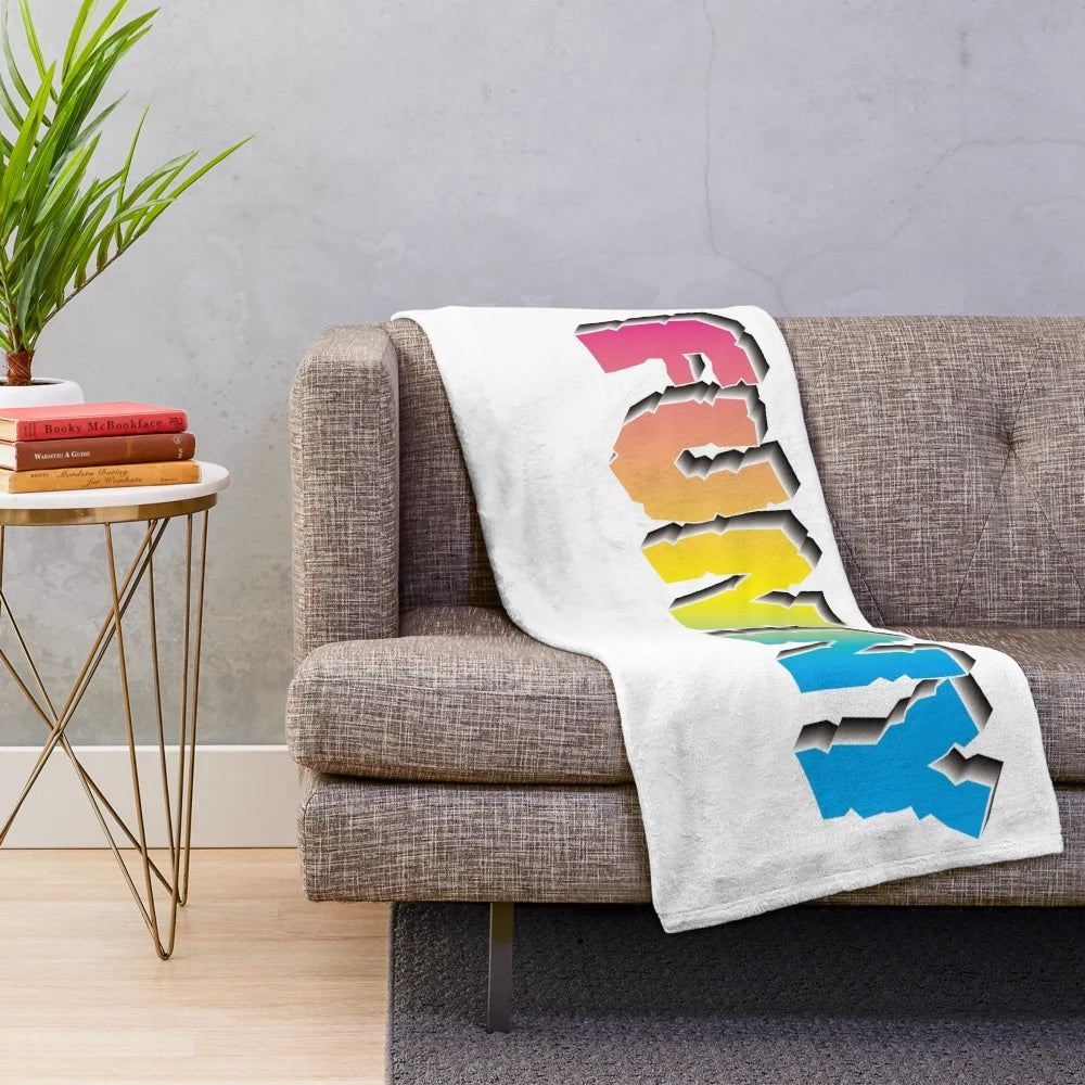 Funny and Soft Plush Blanket for Bedroom and Home