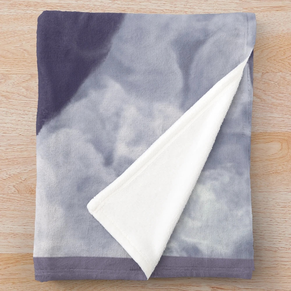 Soft and plush blanket featuring Aeon Flux-inspired design
