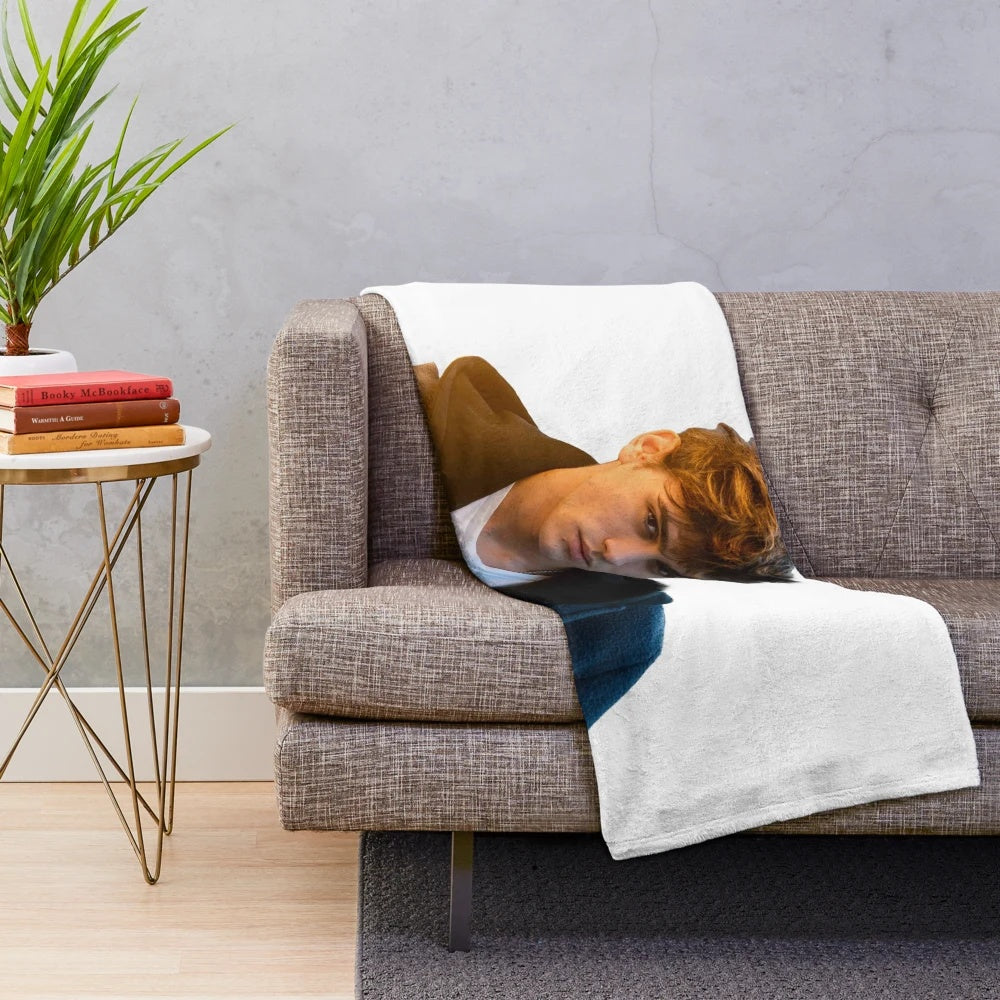 Soft and snuggly plush blanket featuring Gabriel Guevara, the popular Netflix star