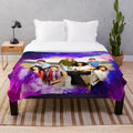 The Fosters TV Show Plush Blanket with Galaxy Print Design